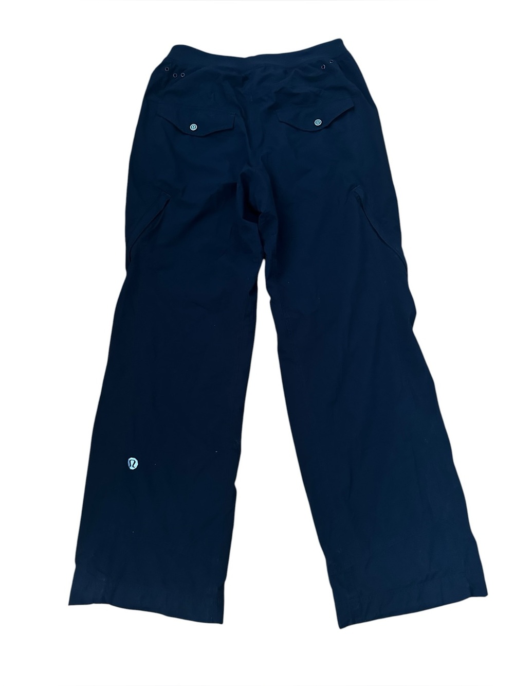 Lululemon Vintage Y2K Baggy Low Rise Kung Fu Cargo Pants Black Size S